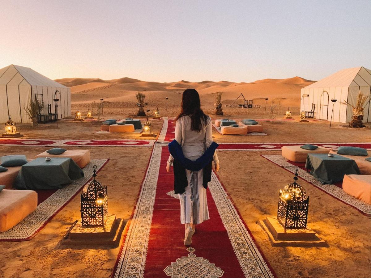 Authentic Desert Luxury Camp Merzuga Kültér fotó